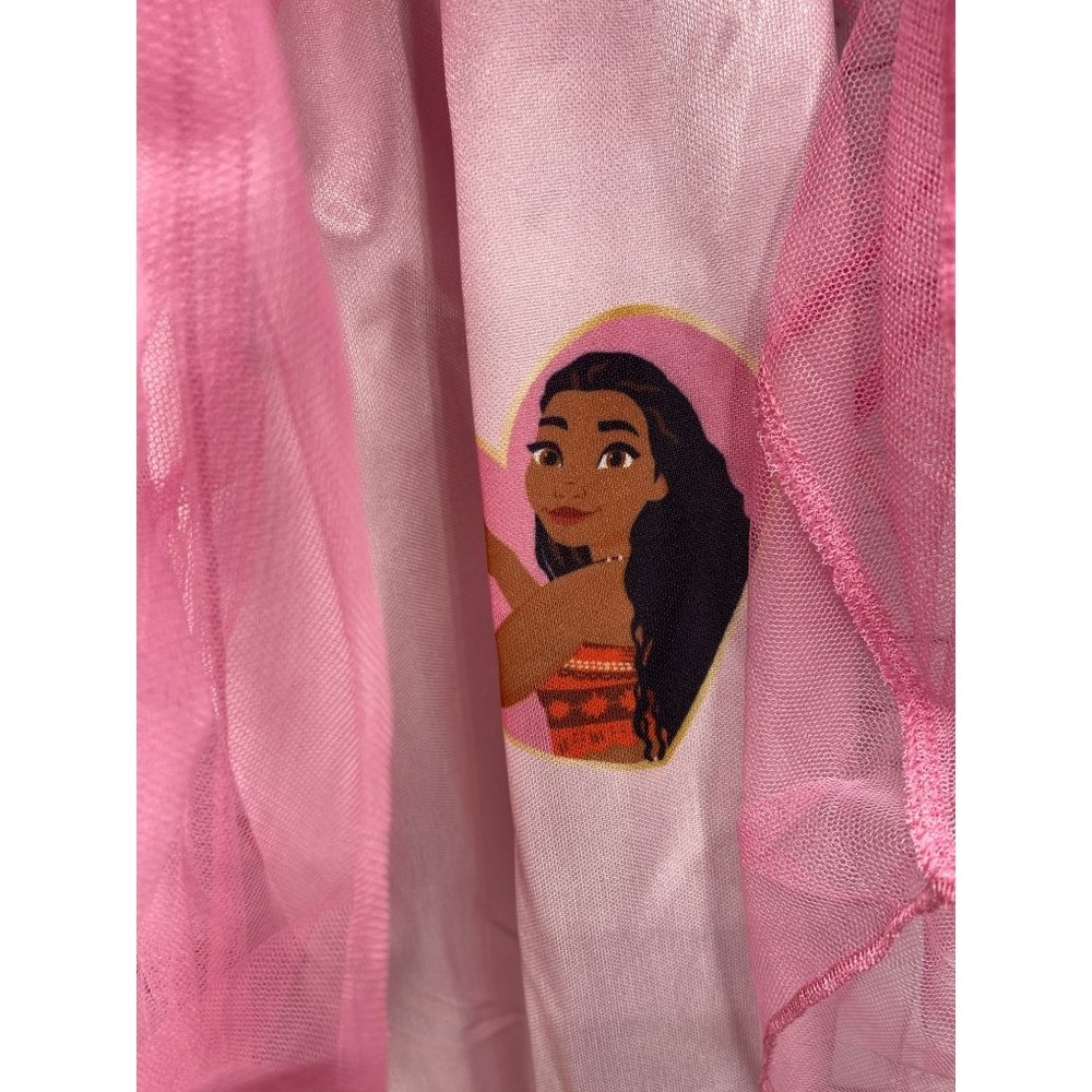 Disney Beautiful Pink Princess Shimmery‎ Tulle Fancy Nightgown, Size 2T - Picture 6 of 10